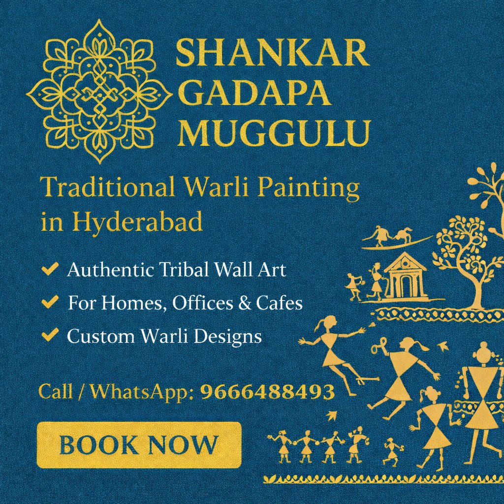 Warli Painting in Hyderabad | Traditional Tribal Wall Art Designs